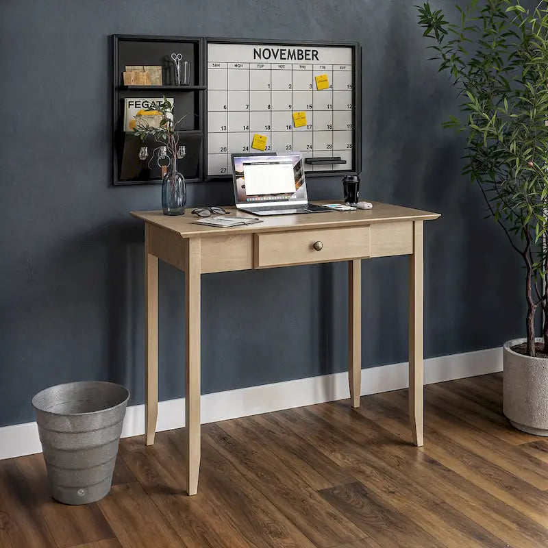 Shaker Writing Desk with One Drawer