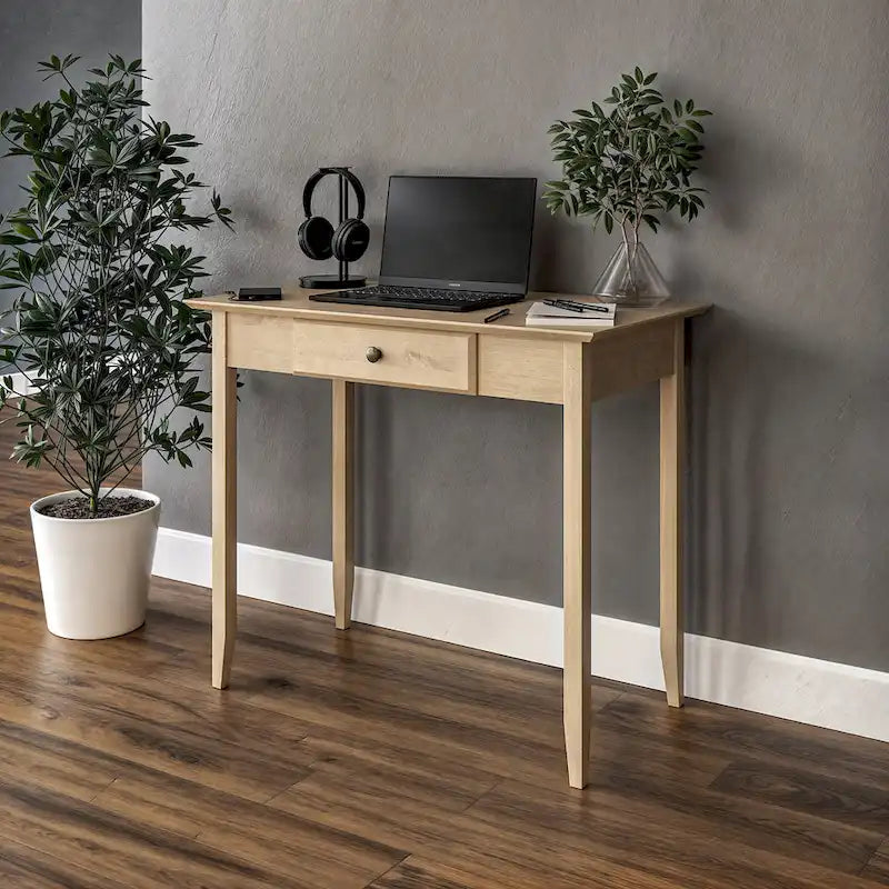 Shaker Writing Desk with One Drawer