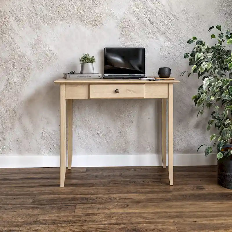 Shaker Writing Desk with One Drawer