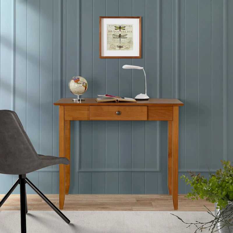 Shaker Writing Desk with One Drawer