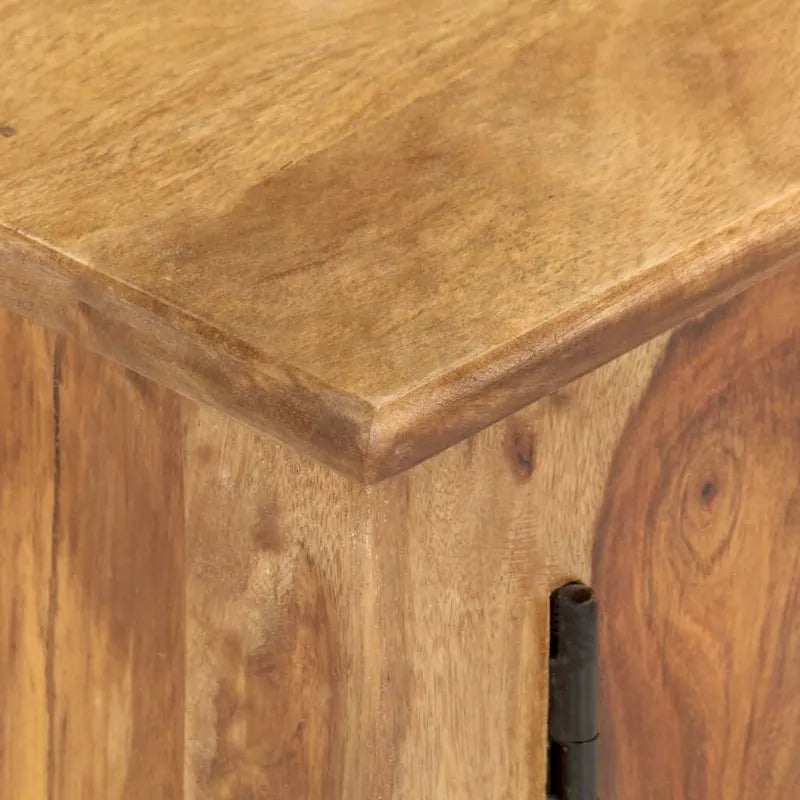 Mobile TV in legno massello con ante e cassetto