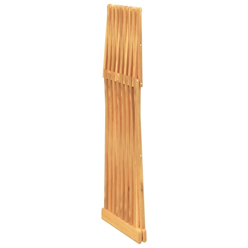 Sgabello pieghevole in legno massello di teak