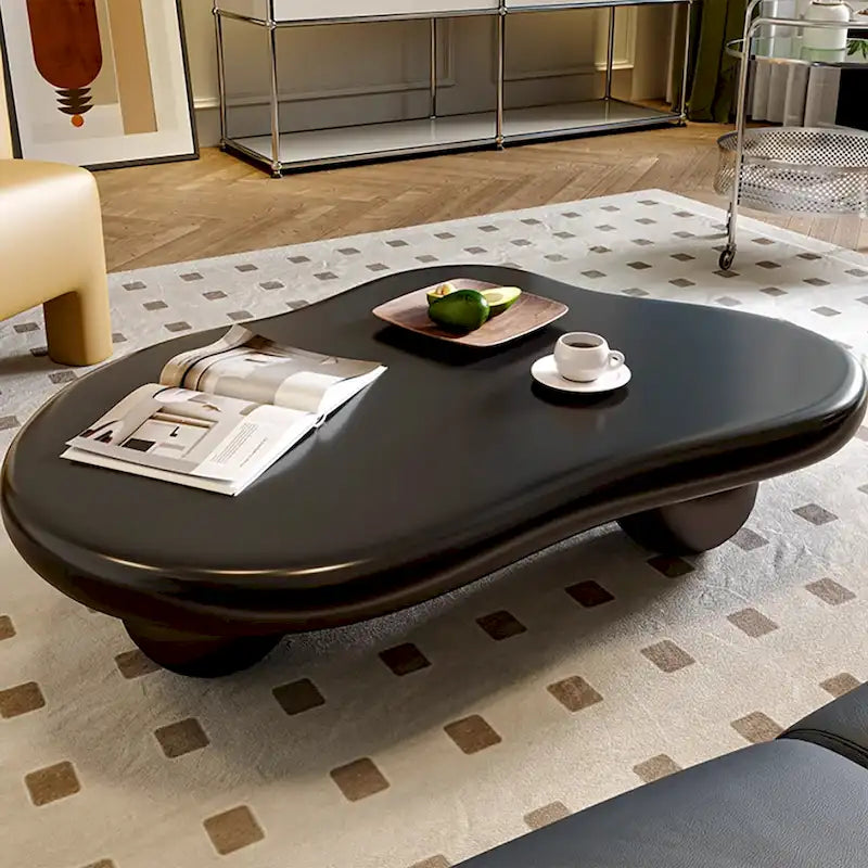 48-Zoll moderner Couchtisch in Wolkenform aus Holz