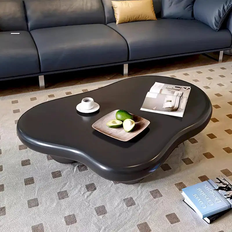 48-Zoll moderner Couchtisch in Wolkenform aus Holz