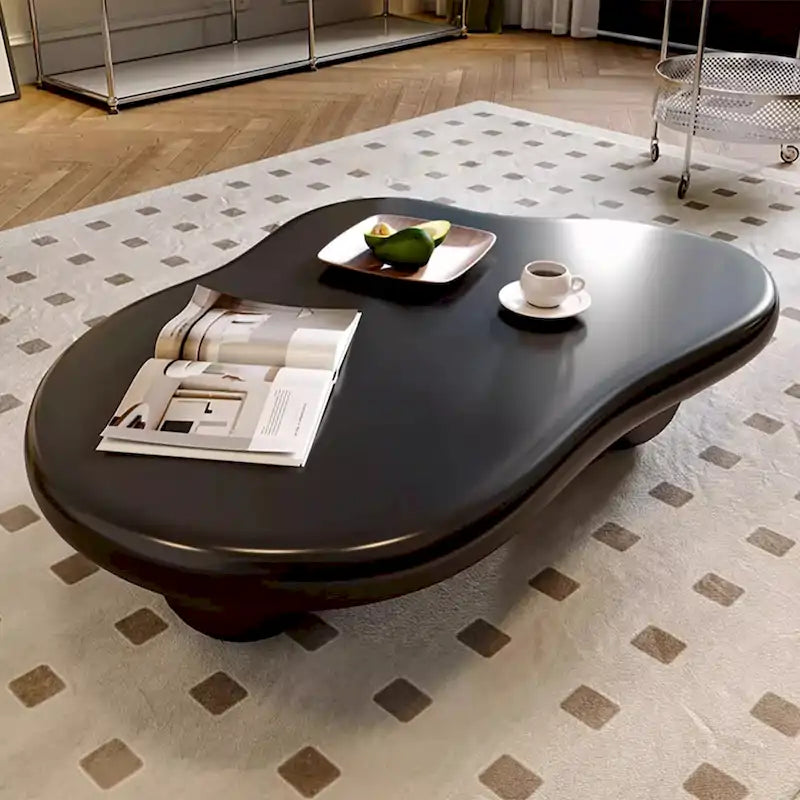 48-Zoll moderner Couchtisch in Wolkenform aus Holz