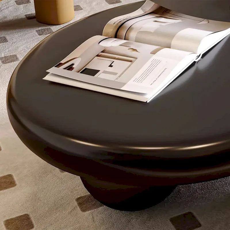 48-Zoll moderner Couchtisch in Wolkenform aus Holz
