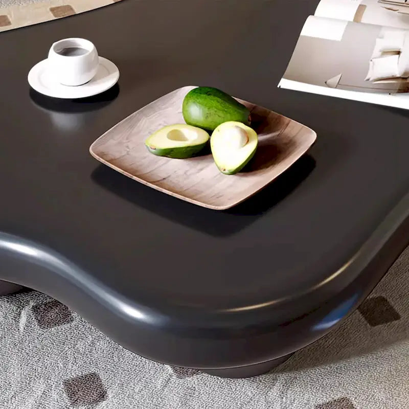 48-Zoll moderner Couchtisch in Wolkenform aus Holz