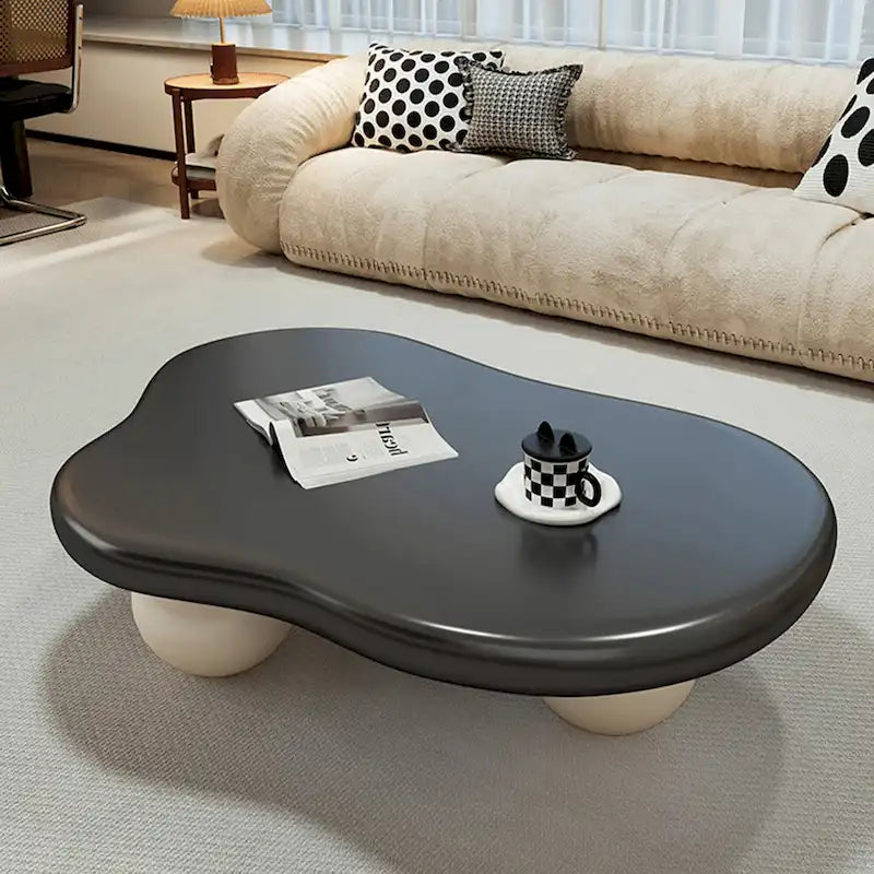 48-Zoll moderner Couchtisch in Wolkenform aus Holz