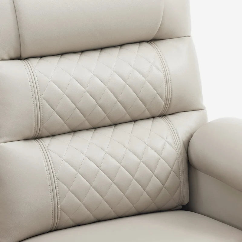 Elektrisch verstelbare loveseat met warmte, trilling en USB-poorten