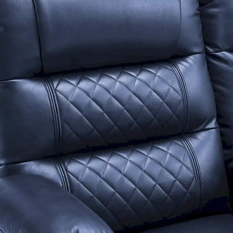 Elektrisch verstelbare loveseat met warmte, trilling en USB-poorten