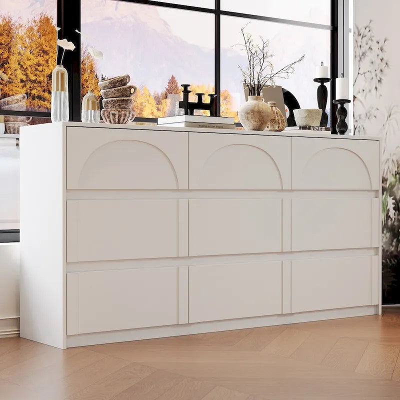 Kommode, Aufbewahrungsschrank für Schlafzimmer, Küche und Wohnzimmer